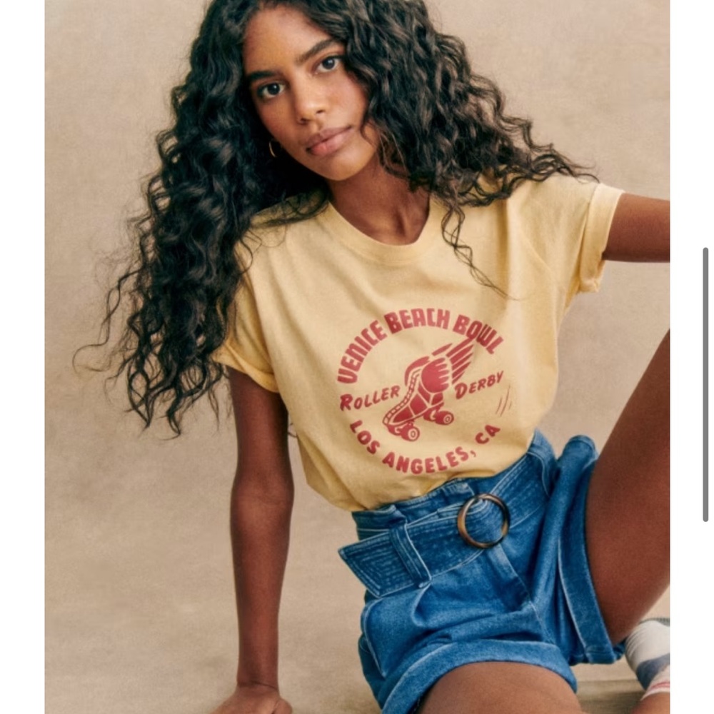 Sezane Venice Retro T-Shirt